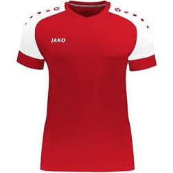 JAKO Champ 2.0 Short-Sleeved Jersey Unisex - Sport Red/White