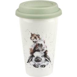 Wrendale Designs Rabbit, Guinea Pig, Mouse Travel Mug 30cl