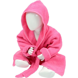 A&R Towels Baby/Toddler Babiezz Hooded Bathrobe - Pink