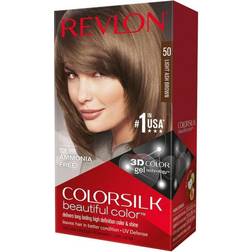 Revlon ColorSilk Beautiful Color #50 Light Ash Brown 130ml