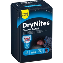 DryNites Pajama Pants 16-23kg 16pcs
