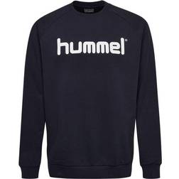 Hummel Go Cotton Logo Sweatshirt - Marine