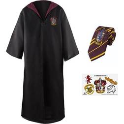 Cinereplicas Harry Potter Entry Robe, Necktie & Tattoos Gryffindor Kids