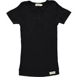 MarMar Copenhagen Rib T-shirt - Black (100-100-02-654)