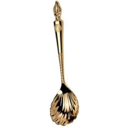 Arthur Price Clive Christian Empire Flame All Gold Caviar Spoon Spoon