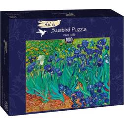 Bluebird Irises 1889 1000 Pieces