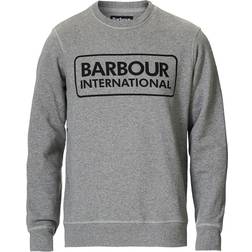 Barbour Large Logo Sweatshirt - Anthracite Marl
