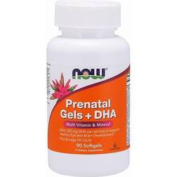 Now Foods Prenatal Gels + DHA 90 pcs