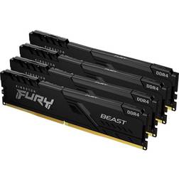 Kingston Fury Beast Black DDR4 2666MHz 4x16GB (KF426C16BB1K4/64)