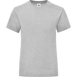 Fruit of the Loom Girl's Iconic 150 T-shirt - Heather Grey (61-025-094)