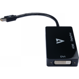 V7 DisplayPort Mini-DisplayPort/DVI/HDMI M-F 0.1m