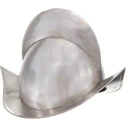 vidaXL Medieval Knight Helmet for LARP Silver Steel