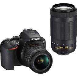 Nikon D3500 + AF-P DX 18-55mm F3.5-5.6G VR + 70-300mm F4.5-6.3G ED VR