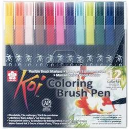 Sakura Koi Colouring Brush Pen 12-pack