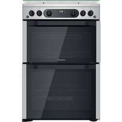 Hotpoint HDM67G0CCX/UK Black, Stainless Steel, Silver
