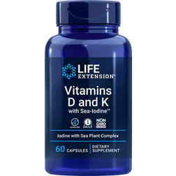 Life Extension Vitamins D and K with Sea-Iodine 60 pcs