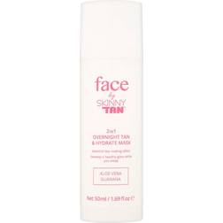Skinny Tan Face 2in1 Overnight Tan & Hydrate Mask 50ml