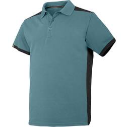 Snickers Workwear AllroundWork Short Sleeve Polo Shirt - Petrol/Black