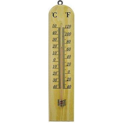 Faithfull Thermometer Wall Wood 260mm