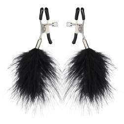 Sex & Mischief Feathered Nipple Clamps