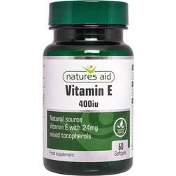Natures Aid Vitamin E 400iu 60 pcs