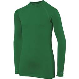Rhino Boy's Long Sleeve Thermal Underwear Base Layer Vest Top - Bottle Green