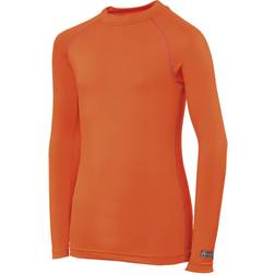 Rhino Boy's Long Sleeve Thermal Underwear Base Layer Vest Top - Orange