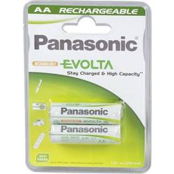 Panasonic Rechargeable Evolta AA 1900mAh 2-pack
