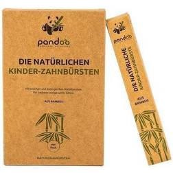 Pandoo Bambus Børnetandbørster 4-pack