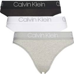 Calvin Klein High Leg 3-pack - White/Grey/Heather