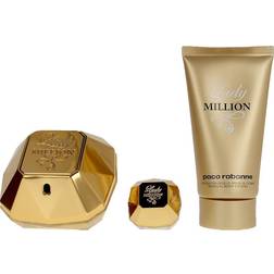 Paco Rabanne Lady Million Gift Set EdP 50ml + Body Lotion 75ml + Perfum 5ml