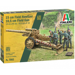 Italeri Field Howitzer &Field Gun 1:72