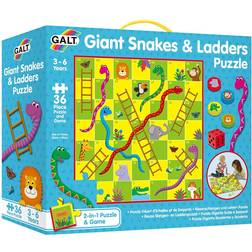 Galt Giant Snakes & Ladders 36 Pieces