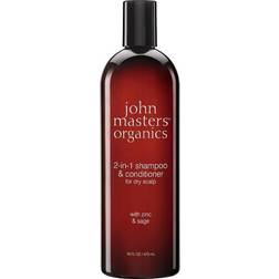 John Masters Organics 2-In-1 Shampoo & Conditioner for Dry Scalp 473ml