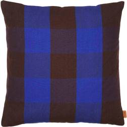 Ferm Living Grand Inner Pillow Chocolate/Bright Blue (50x50cm)