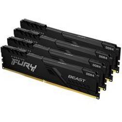 Kingston Fury Beast Black DDR4 3600MHz 4x8GB (KF436C17BBK4/32)