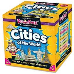 The Green Board Game Co. BrainBox Cities of the World