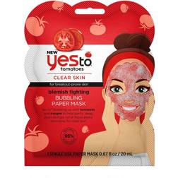 Yes To Tomatoes Acne Fighting Bubbling Paper Mask 20ml