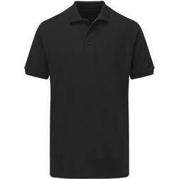 Ultimate Unisex 50/50 Pique Polo Shirt - Black
