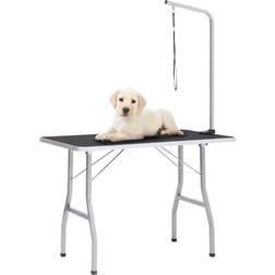 vidaXL Trimming Table for Dogs with eas