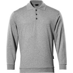 Mascot Crossover Trinidad Polo Sweatshirt Unisex - Grey Flecked