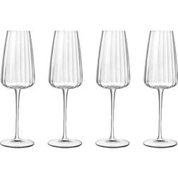 Luigi Bormioli Optica Champagne Glass 21cl 4pcs