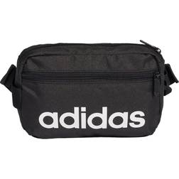 adidas Linear Core Waist Bag - Black/Black/White