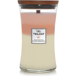Woodwick Island Getaway Trilogy Large Scented Candle 609.5g
