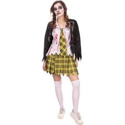 Bristol Novelties Adult School Girl Zombie Costume