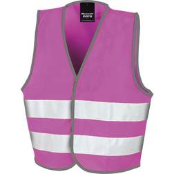 Result Kid's Core Hi-Vis Safety Vest - Pink