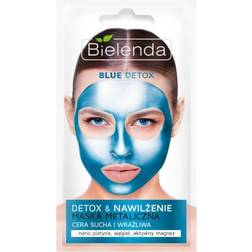 Bielenda Blue Detox Detoxifying Metallic Mask for Dry & Sensitive Skin 8g