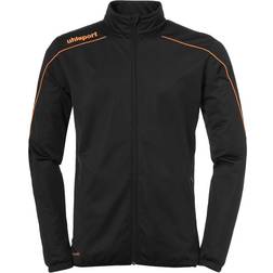 Uhlsport Stream 22 Classic Jacket Unisex - Black/Fluo Orange