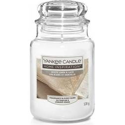 Yankee Candle Linen & Lace large Scented Candle 538g