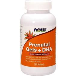 Now Foods Prenatal Gels + DHA 180 pcs